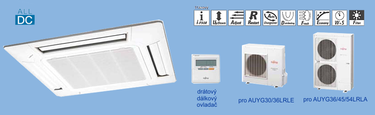 Klimatizace FUJITSU Kazetov typ